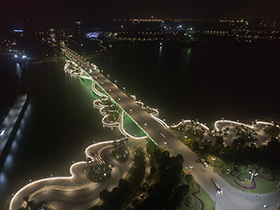 ?；◢u入島橋梁夜景照明工程